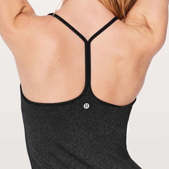 LULULEMON Power Pose Tank *Light Support For A/B Cup
Heathered Black Women’s 4 - Picture 6 of 9